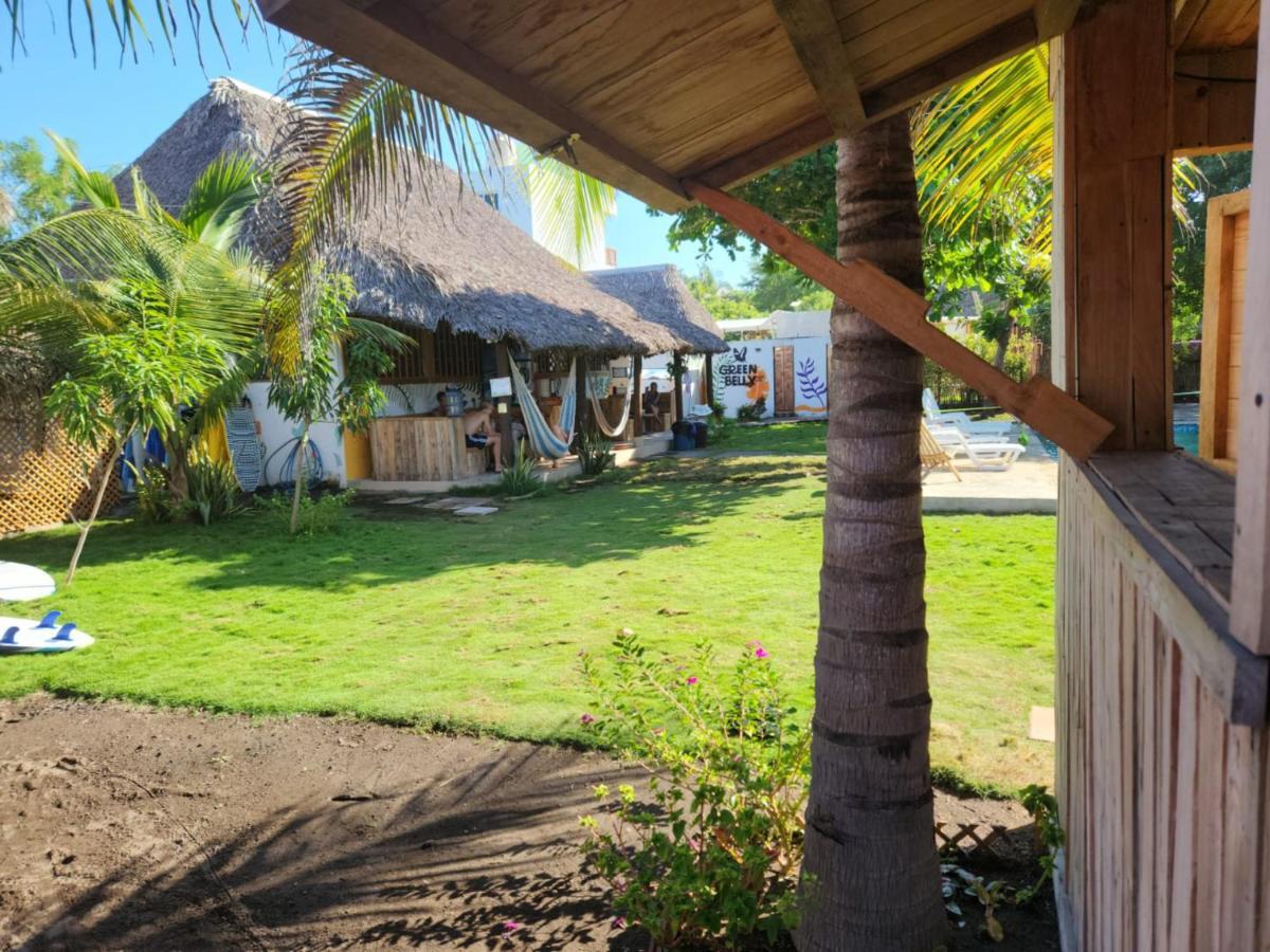 Green Belly Surf Hostel El Paredón Buena Vista Eksteriør billede